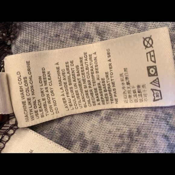 Free People Snake Skin print T-shirt blue - Picture 5 of 6